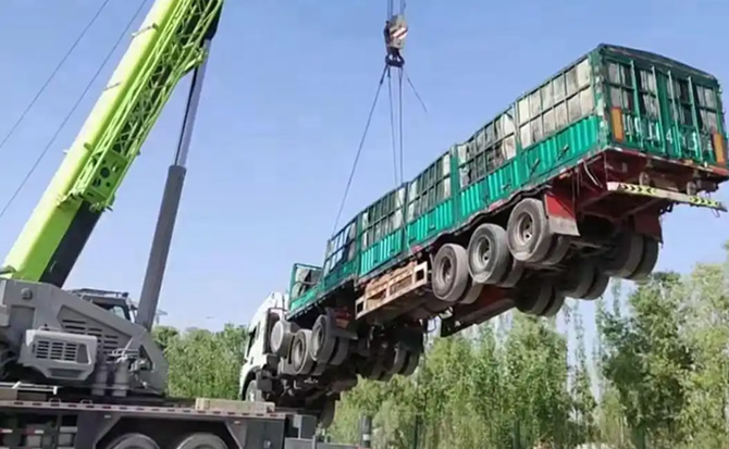 云岩区道路脱困救援案例